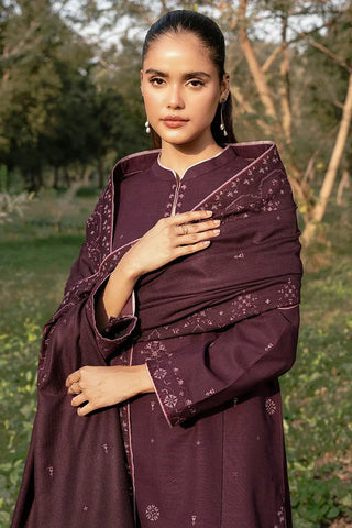 Picture of Seran - Whisper Garden Winter Wear Collection - 01 Ember - Unstitched - Available at Raja Sahib