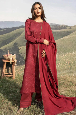 Picture of Seran - Whisper Garden Winter Wear Collection - 05 Kamelia - Unstitched - Available at Raja Sahib