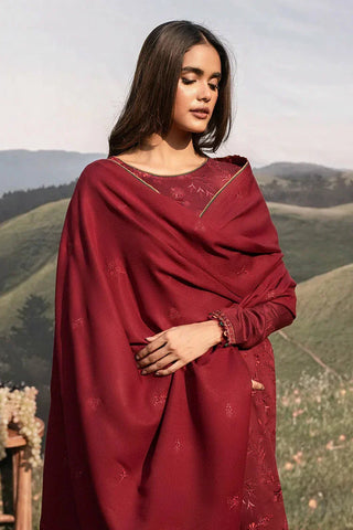 Picture of Seran - Whisper Garden Winter Wear Collection - 05 Kamelia - Unstitched - Available at Raja Sahib