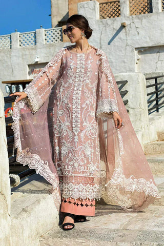 Picture of Kara - Kamdani The Luxury Collection - KRCN-04 Cotton Candy - Unstitched - Available at Raja Sahib