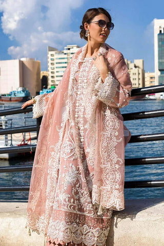 Picture of Kara - Kamdani The Luxury Collection - KRCN-04 Cotton Candy - Unstitched - Available at Raja Sahib