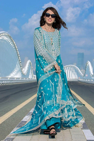 Picture of Kara - Kamdani The Luxury Collection - KRCN-06 Zephyr Hues - Unstitched - Available at Raja Sahib