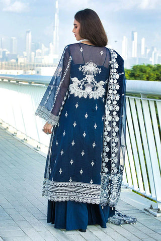 Picture of Kara - Kamdani The Luxury Collection - KRCN-08 Lapis Dream - Unstitched - Available at Raja Sahib