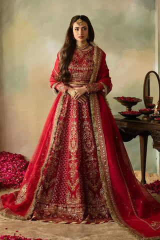 Picture of Saad Shaikh - Elena Wedding Formals - 10 Cerise - Unstitched - Available at Raja Sahib