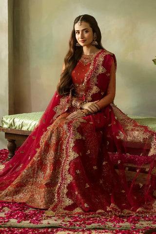 Picture of Saad Shaikh - Elena Wedding Formals - 02 Raniya - Unstitched - Available at Raja Sahib