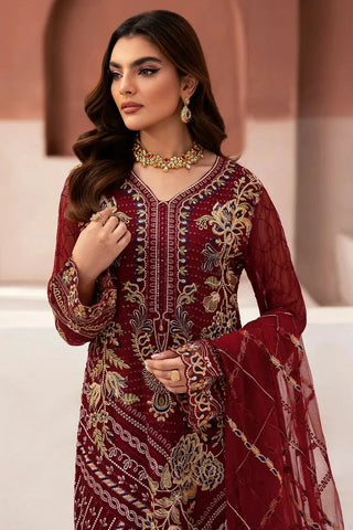 Picture of Ramsha - Arzoo Luxury Chiffon Collection Vol 1 - U-106 - Unstitched - Available at Raja Sahib