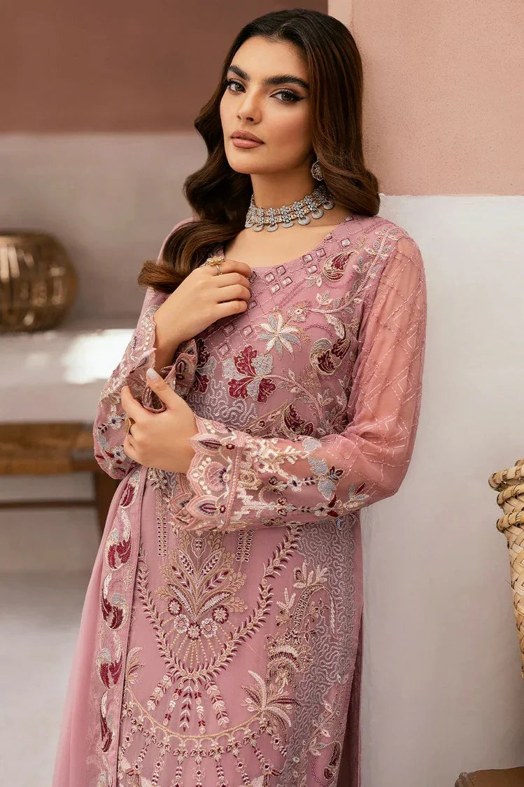 Picture of Ramsha - Arzoo Luxury Chiffon Collection Vol 1 - U-109 - Unstitched - Available at Raja Sahib