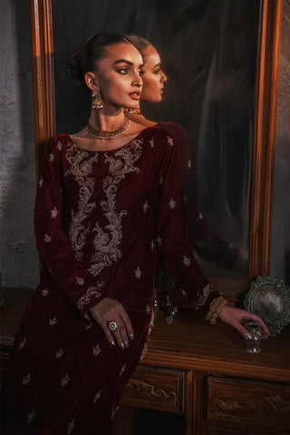 Picture of Muraad - Ayra Luxe Velvet Collection Vol 2 - 01 Alvira - Unstitched - Available at Raja Sahib