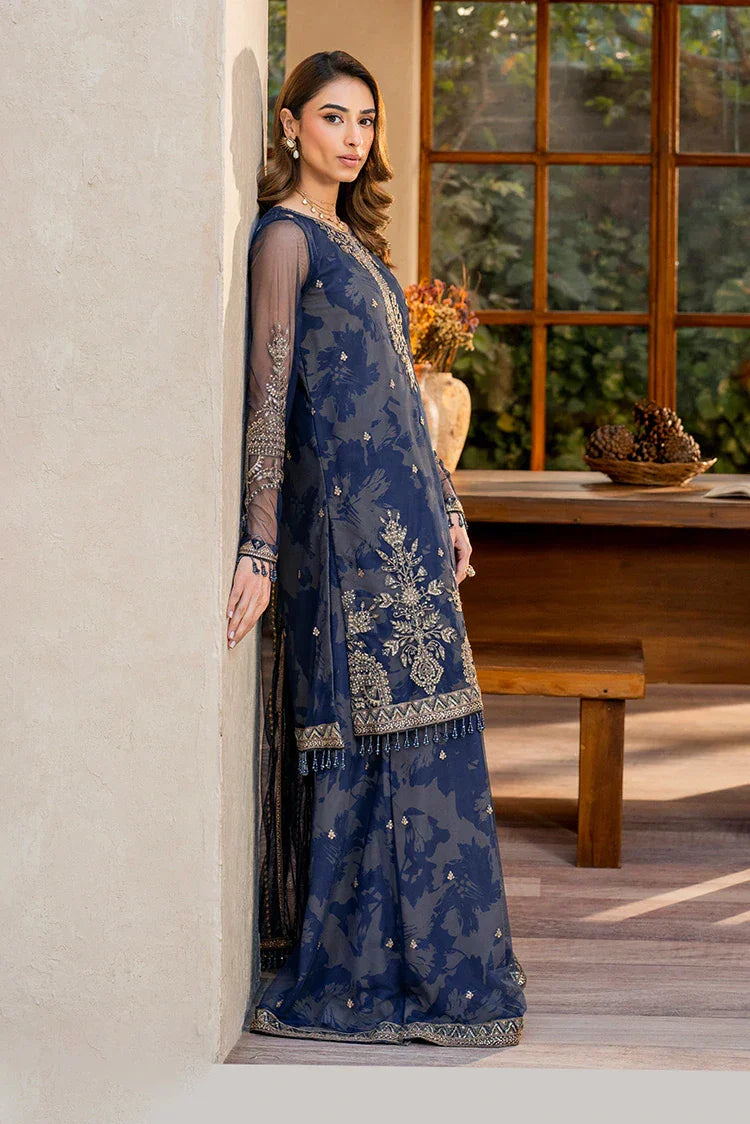 Picture of Zarif - Iris Printed & Embroidered Edit - ZRI 05 ZINNIA - Unstitched - Available at Raja Sahib
