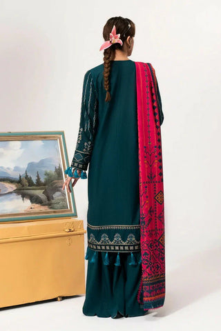 Saad Shaikh - Luminaa Karandi Collection - 03 Sterling - Unstitched