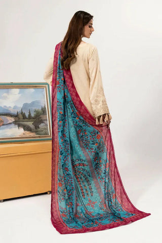 Saad Shaikh - Luminaa Karandi Collection - 05 Alabaster - Unstitched