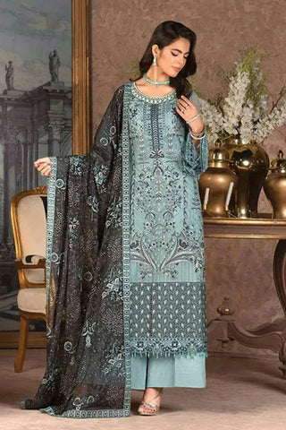 Janique - Luxury Chiffon Collection Vol 6 - 06 Celeste - Unstitched