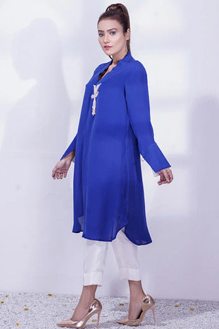 Anayra Amal - Ibtida RTW Collection - Electric Blue - Subh-e-Nau