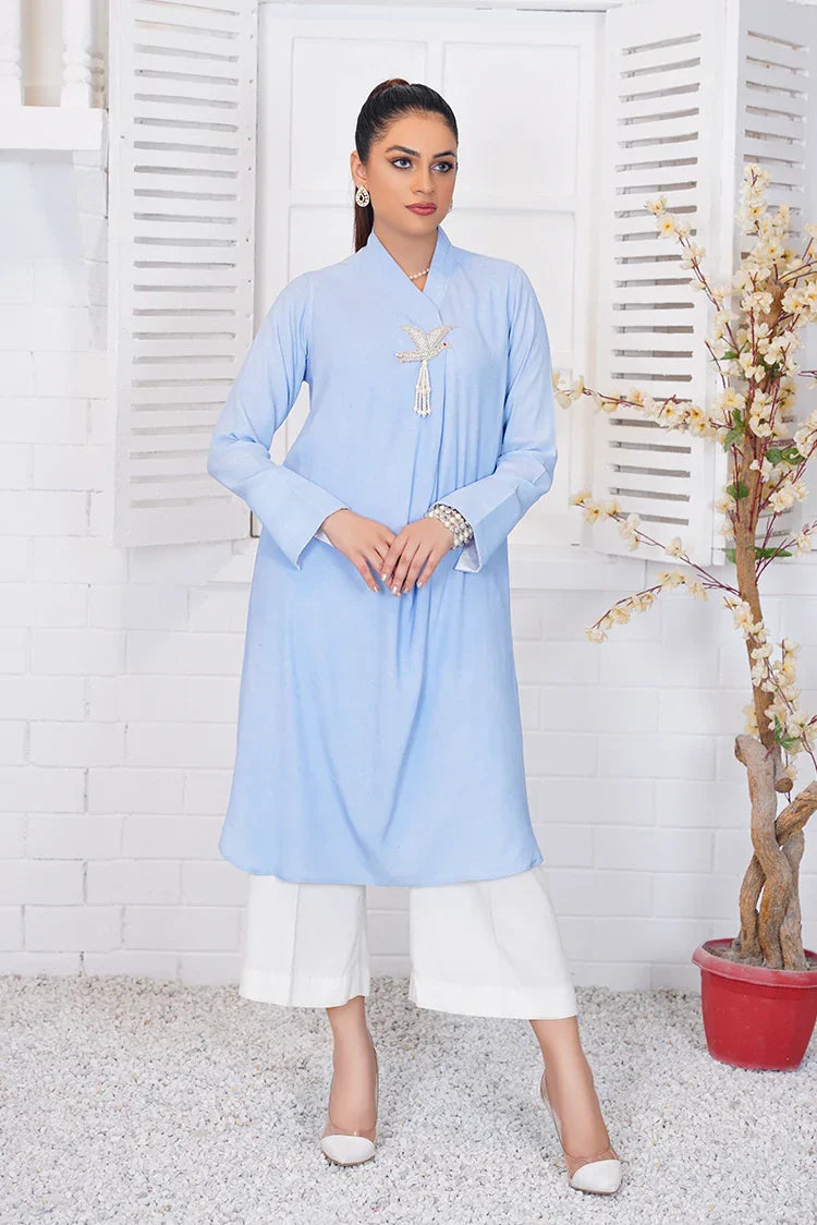 Picture of Anayra Amal - Ibtida RTW Collection - Sky Blue - 2 PC - Subh-e-Nau - Available at Raja Sahib