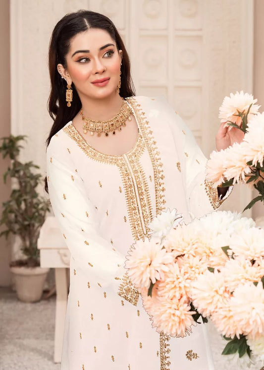 Abaan Zohan - Ada - Off White - 3 Piece