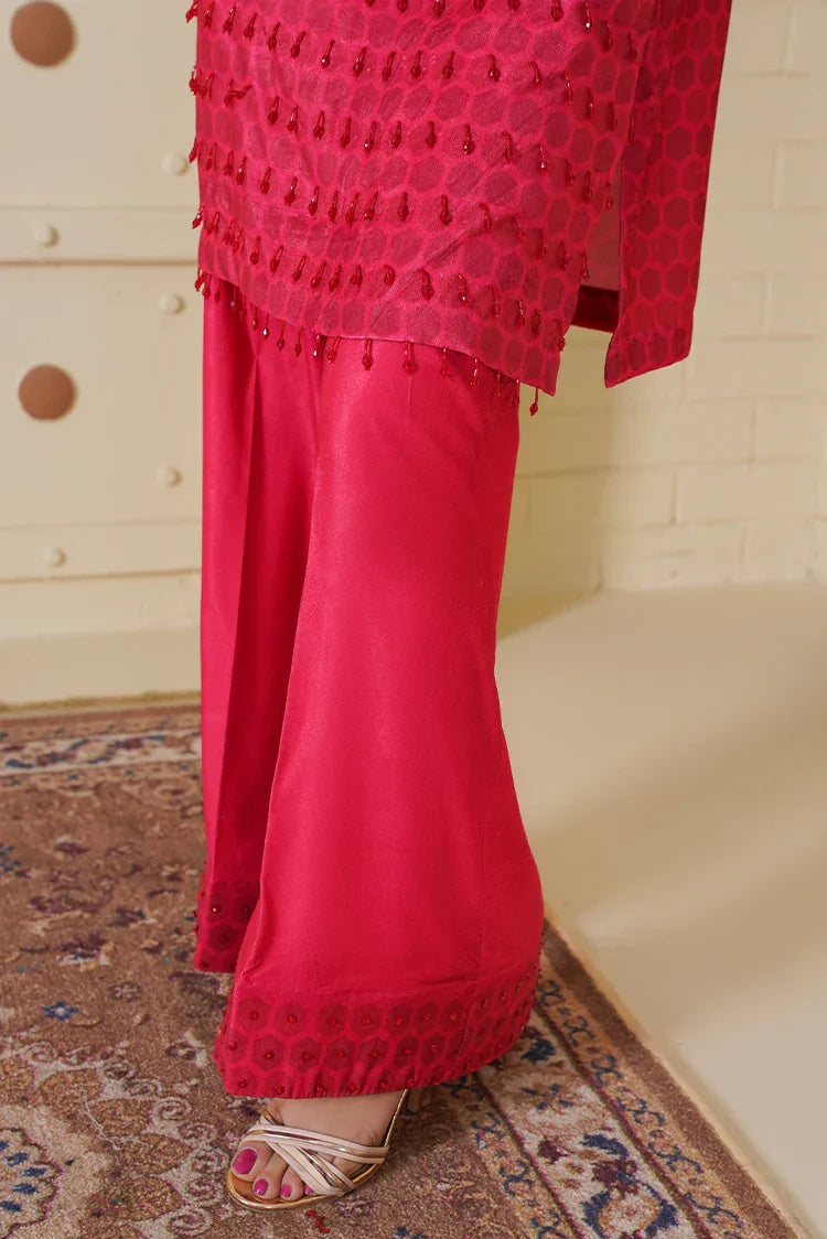 Picture of Amber Imran - Velvet Edition - Ruby - Available at Raja Sahib
