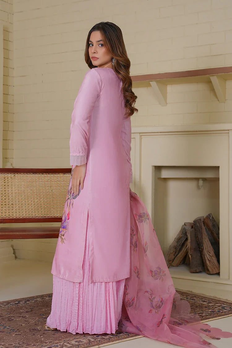 Picture of Amber Imran - Velvet Edition - Soft Petal - Available at Raja Sahib