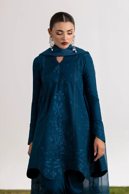 Amber Imran - Amora Luxury Lawn - Lapis