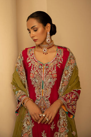 Picture of Ahmad Raza - Aaghaz Pret Collection - Henna - Available at Raja Sahib