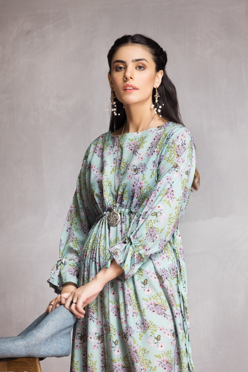 Ellena - Western Georgette Dress