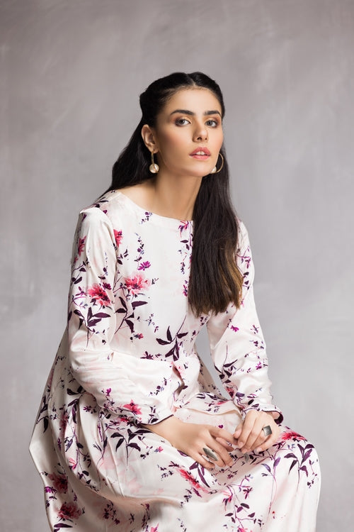 Ellena - Western Silk Dress