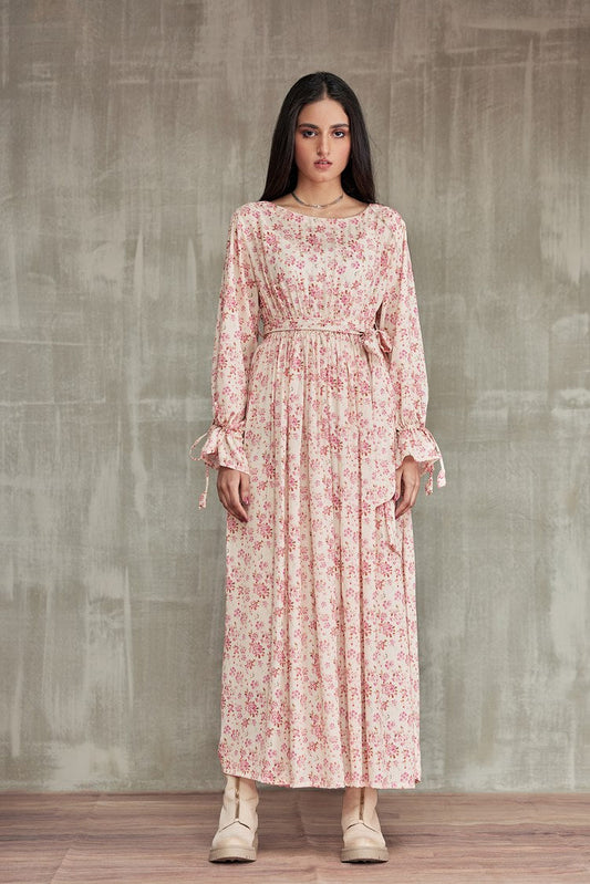 Ellena - Western Georgette Dress