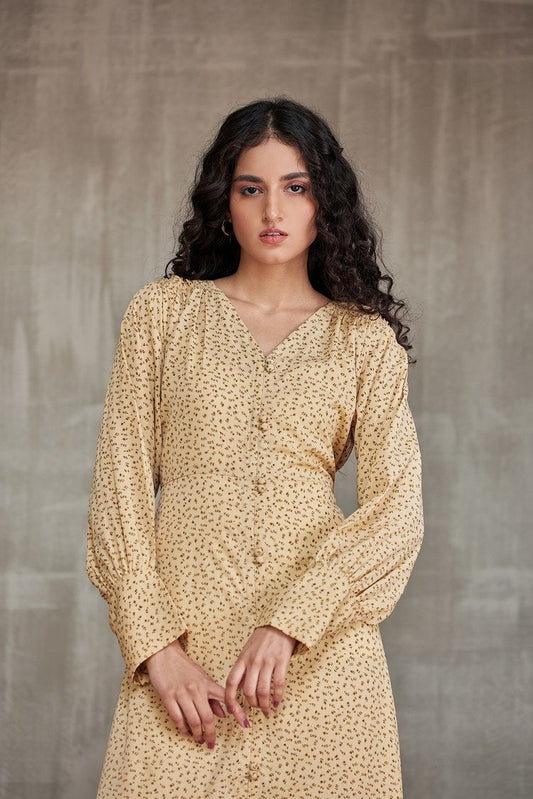Ellena - Western Georgette Dress