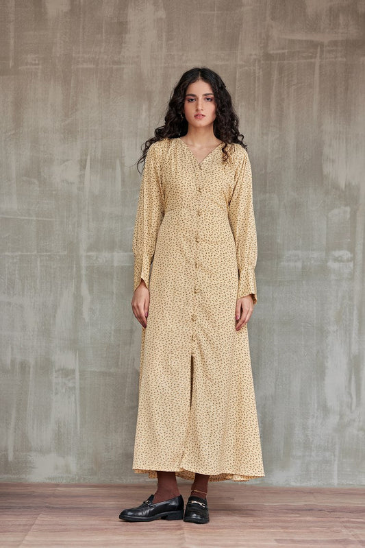 Ellena - Western Georgette Dress
