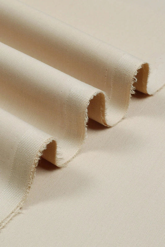 Fabrich - Unstitch Atlantis Wash & Wear Kameez Shalwar Fabric - Beige