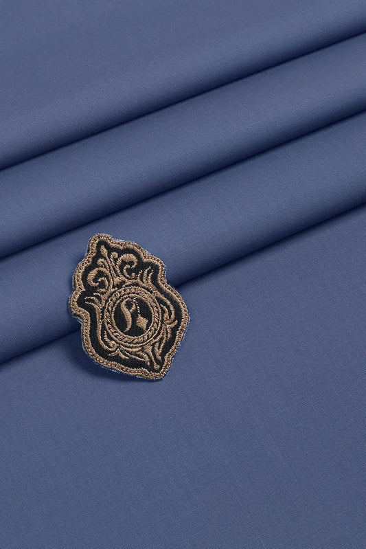 Fabrich - Unstitch Atlantis Wash & Wear Kameez Shalwar Fabric - Lava Grey