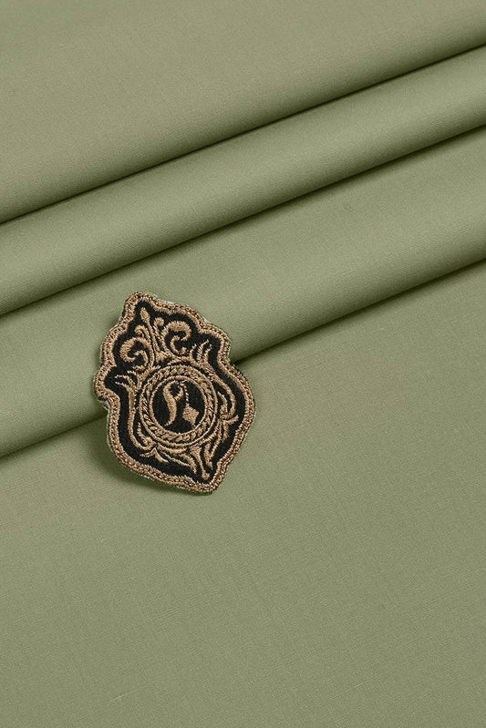 Fabrich - Unstitch Atlantis Wash & Wear Kameez Shalwar Fabric - Moss