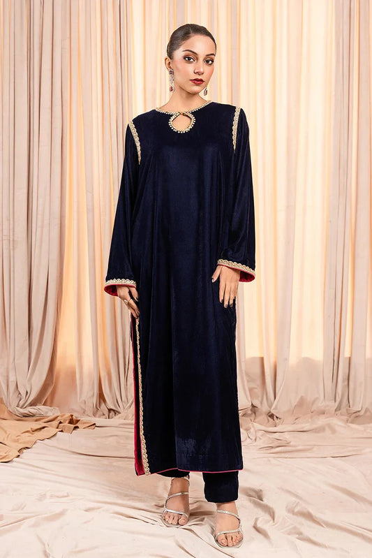 Picture of Stitch Vibes - Serenade Dress - 2 Piece - AYJ1685 - Available at Raja Sahib