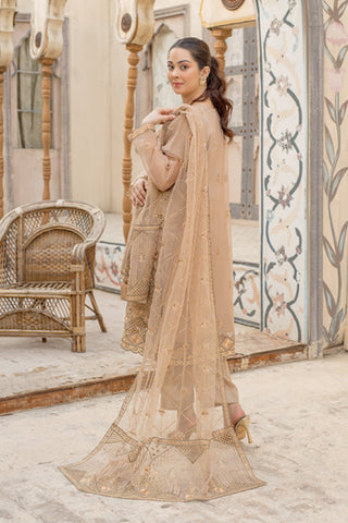 Arwa Zahra - Mehmal Embroidered Collection - AZ006 - Unstitched