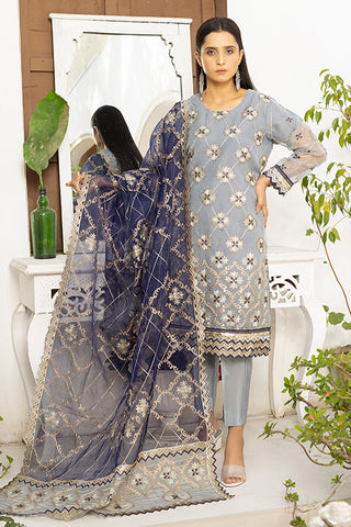 Arwa Zahra - Riwaaj Embroidered Collection - AZ243 - Unstitched 