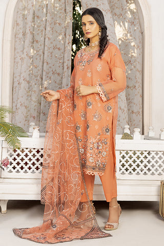 Arwa Zahra - Riwaaj Embroidered Collection - AZ247 - Unstitched 