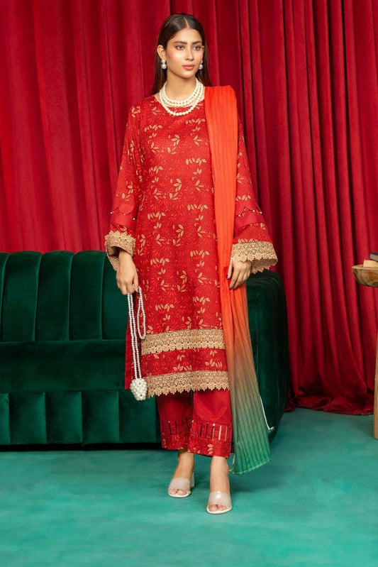 Picture of Humdum - Aangan Unstitched Lawn Collection - D10 - Available at Raja Sahib