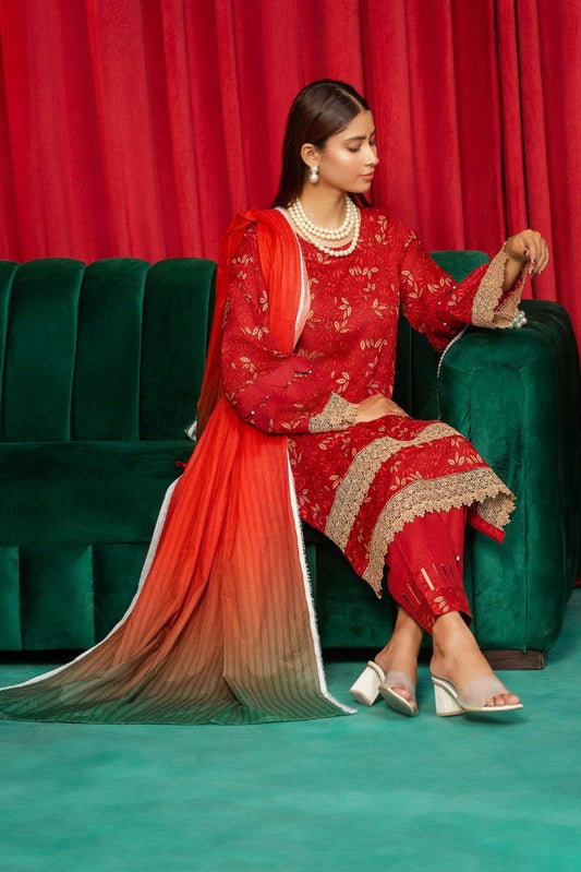 Picture of Humdum - Aangan Unstitched Lawn Collection - D10 - Available at Raja Sahib