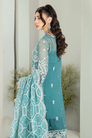 Picture of Adan's Libas - Alyana Semi Formals Chiffon Collection - 4001 - Available at Raja Sahib