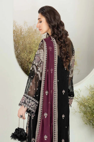 Picture of Adan's Libas - Alyana Semi Formals Chiffon Collection - 4003 - Available at Raja Sahib