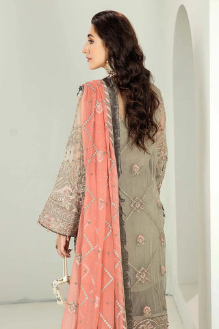 Picture of Adan's Libas - Alyana Semi Formals Chiffon Collection - 4007 - Available at Raja Sahib