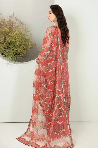 Picture of Adan's Libas - Alyana Semi Formals Chiffon Collection - 4008 - Available at Raja Sahib