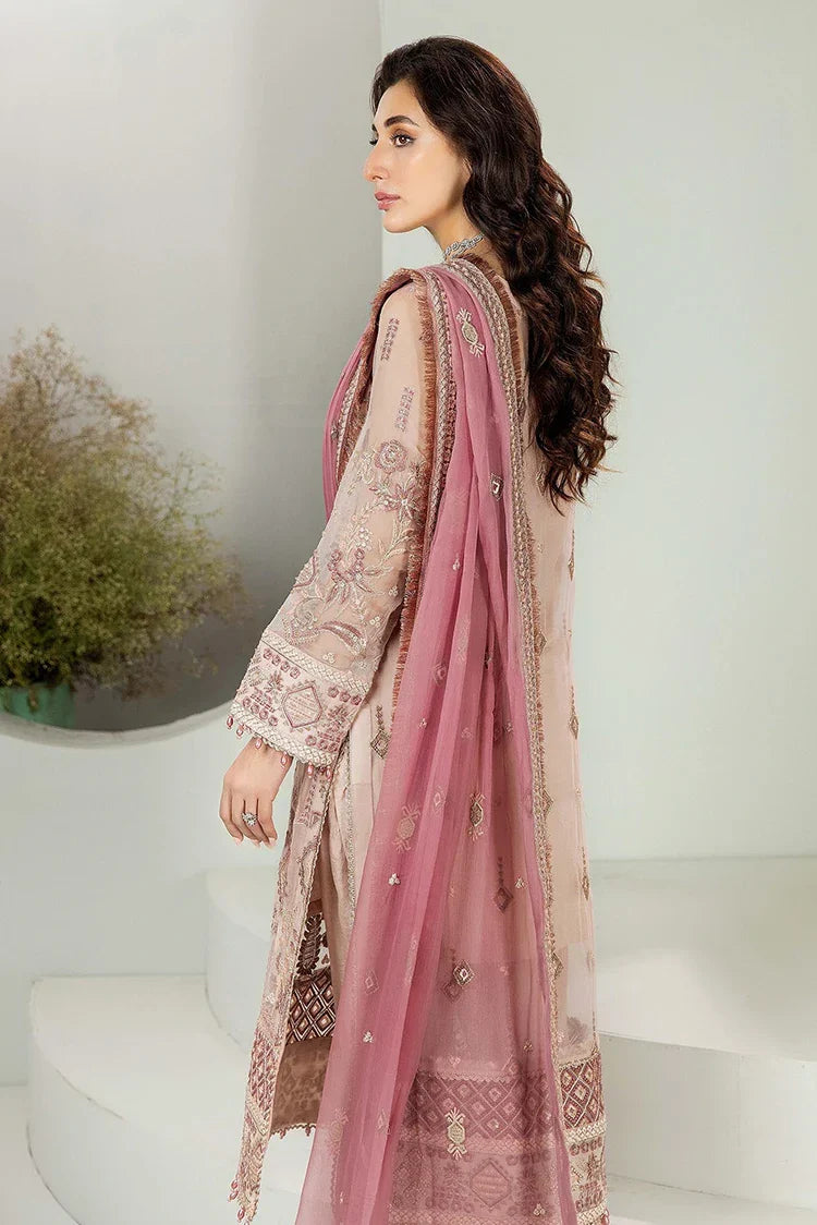 Picture of Adan's Libas - Alyana Semi Formals Chiffon Collection - 4009 - Available at Raja Sahib