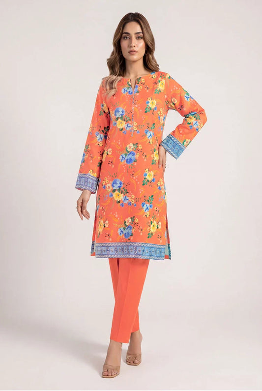 Kleren - Printed Lawn - A-51 - 2 Piece - Unstitched