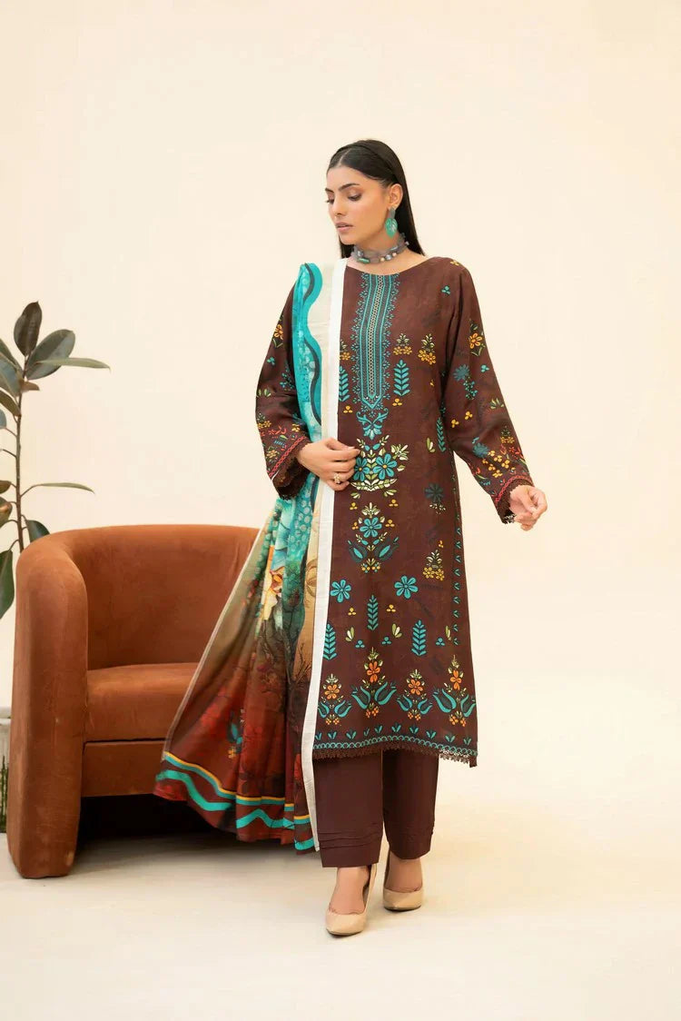 Lala - Lala Vintage Viscose Bana Dora Collection Vol 1 - LS-0420-Desert Oak - Unstitched