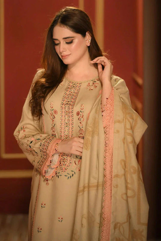 Nawaz Fabrics - Libaas Exclusive Winter Collection - LNF-73 SKIN - Unstitched