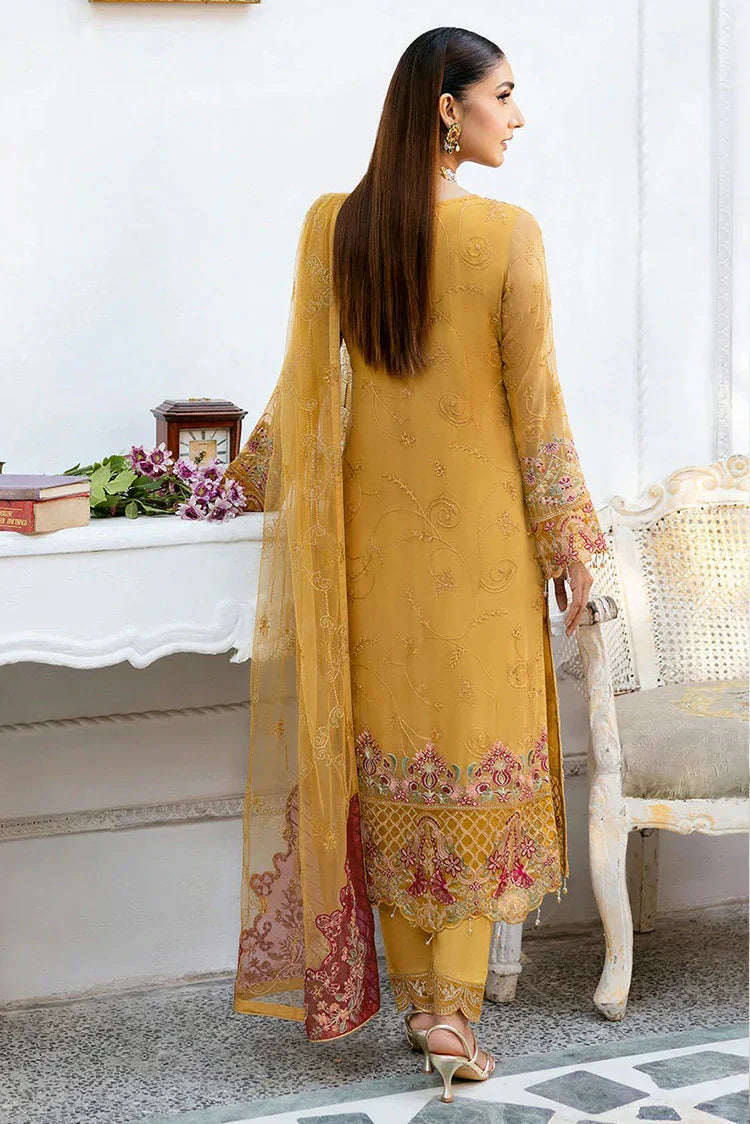 Picture of Ramsha - Chevron Embroidered Chiffon Collection Vol 10 - A-1004 - Unstitched - Available at Raja Sahib