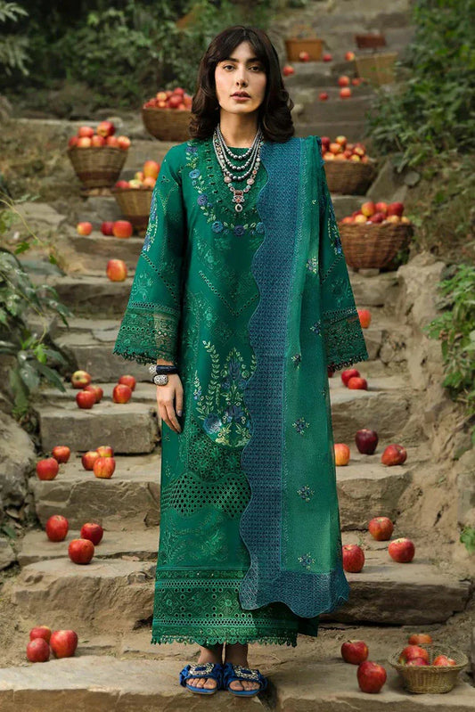 Picture of Sardinia - Floral Forest Luxury Lawn Collection - SR-806 Botanic Grace - Unstitched - Available at Raja Sahib