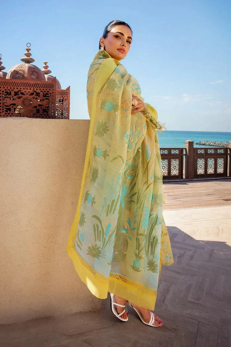 Picture of Rang Rasiya - Premium Summer Lawn Collection - 05 Minal - Unstitched - Available at Raja Sahib