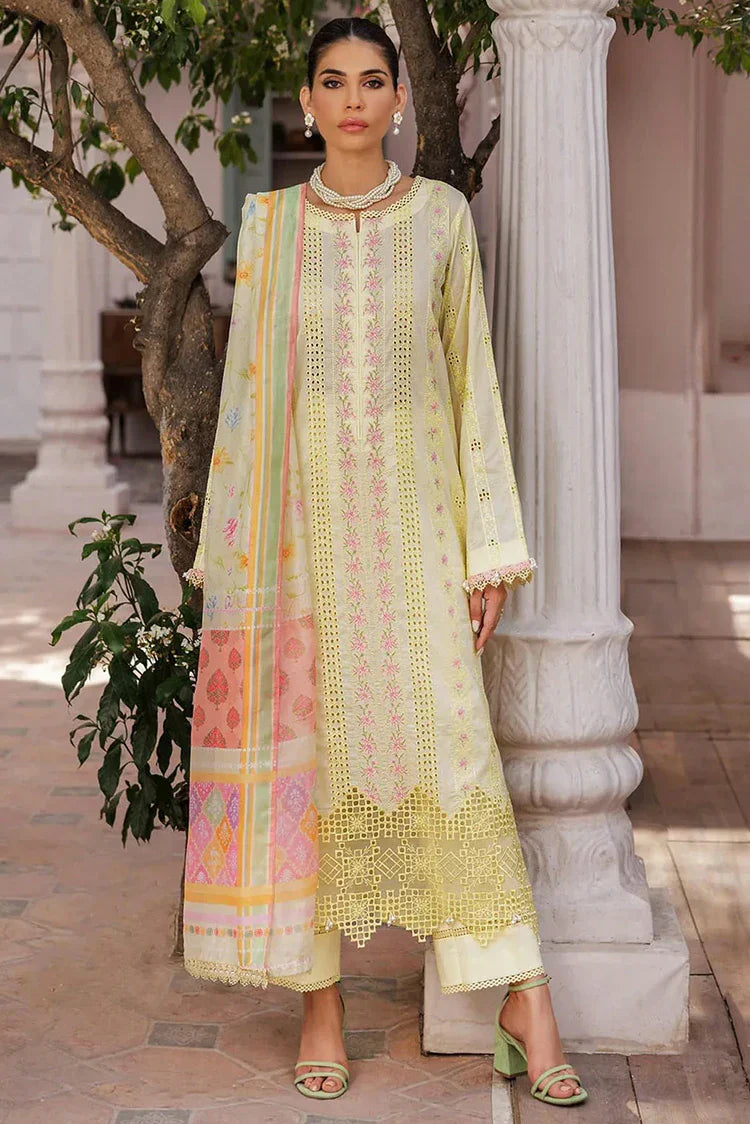 Picture of Rajbari - Nissa Chikankari Spring Summer Edition - Design 09 - Unstitched - Available at Raja Sahib