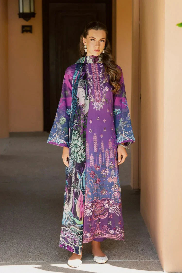 Picture of Ramsha - Ghazal Luxury Lawn Collection Vol 3 - G-305 - Unstitched - Available at Raja Sahib